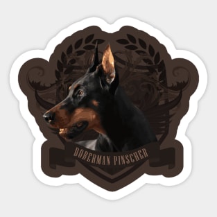 Doberman Pinscher - Dobermann Sticker